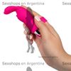 Estimulador de clitoris para dedo con carga USB